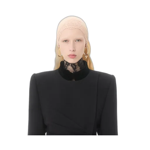 Bow-Detailed Coat