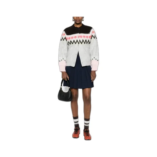 High-Waisted Pleated Skirt