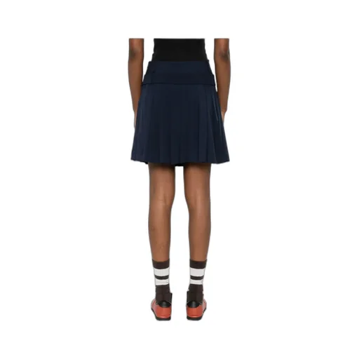 High-Waisted Pleated Skirt