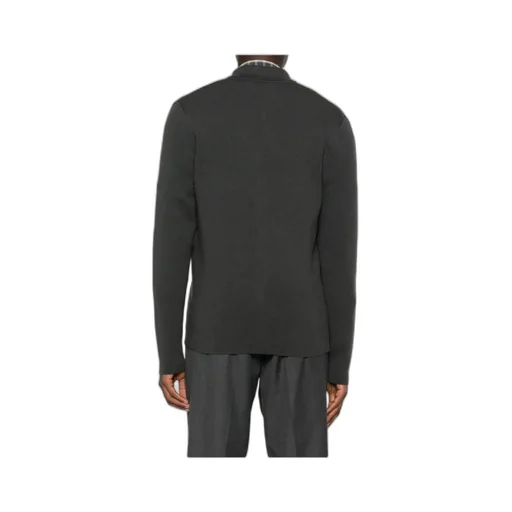 Zippered Long-Sleeved Sweater