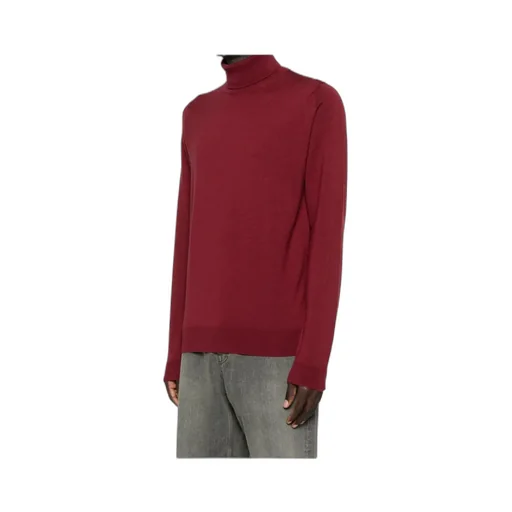 Long-Sleeved Knitted Pullover
