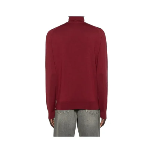 Long-Sleeved Knitted Pullover