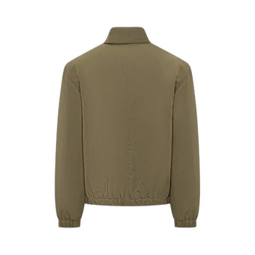 Ami Paris Logo Embossed Zipped Jacket