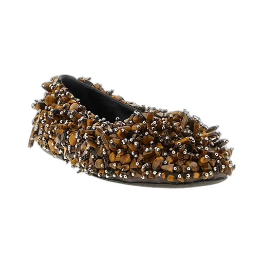 Beaded Ballet Flats