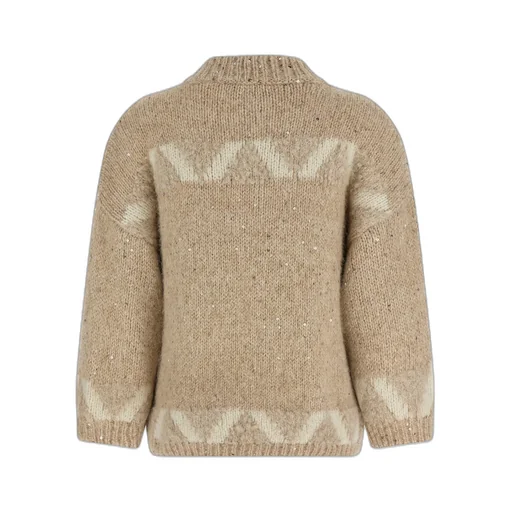 Peserico Punto Luce Embroidered Knitwear