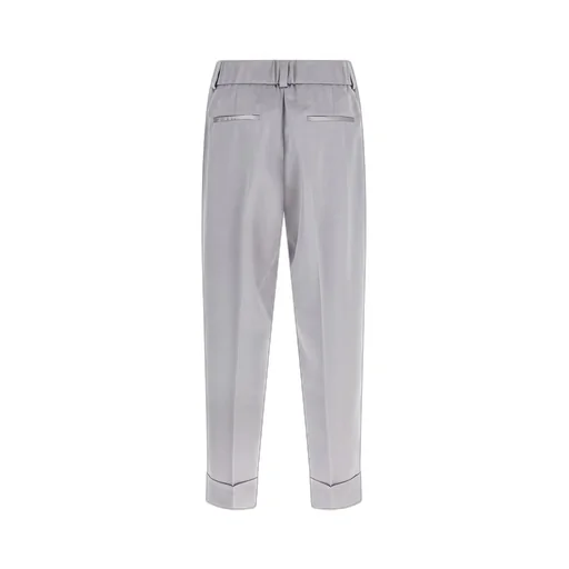 Peserico Pleated Satin Pants