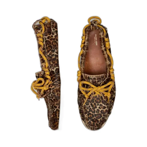 Golden Goose Deluxe Brand Leopard Printed Cruise Loafers