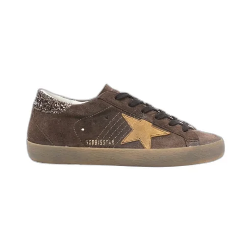 Golden Goose Deluxe Brand Super Star Glittered Sneakers