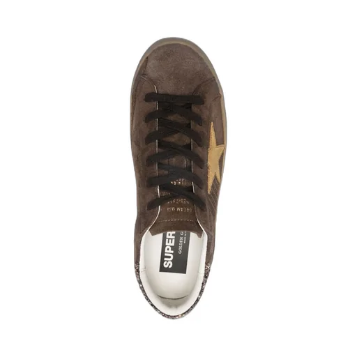 Golden Goose Deluxe Brand Super Star Glittered Sneakers