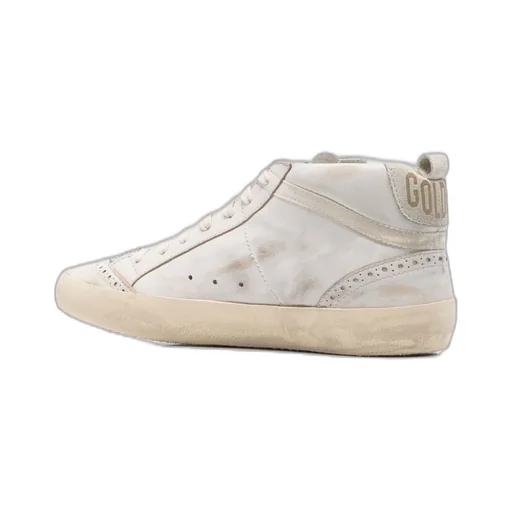 Golden Goose Deluxe Brand Mid Star Glittered Sneakers