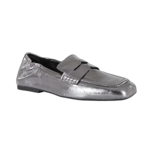 Square-Toe Loafers