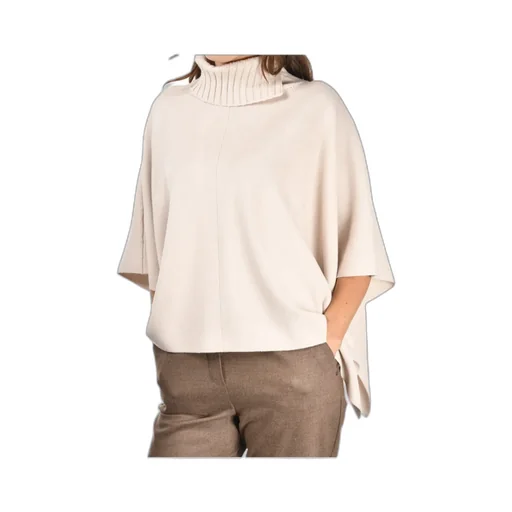 Roll-Neck Poncho
