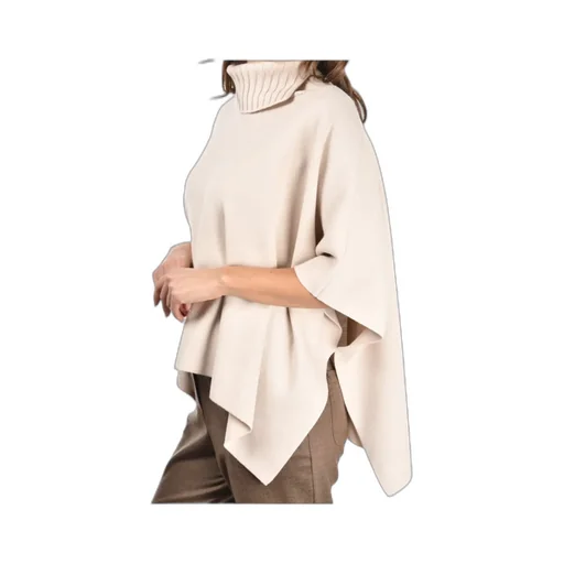 Roll-Neck Poncho
