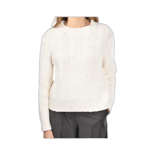 Textured-Knit Crew-Neck Sweater