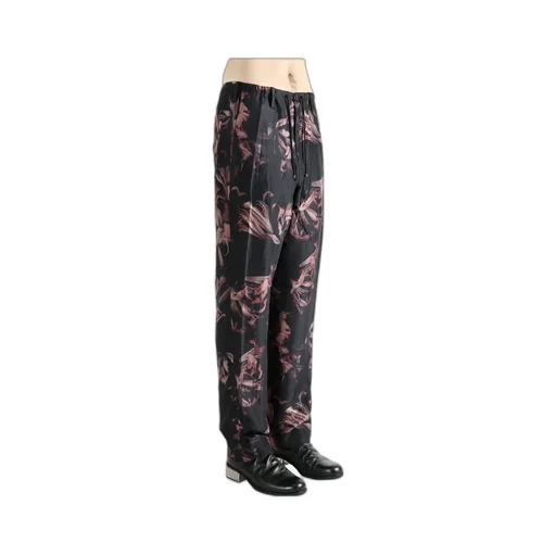 Dries Van Noten Penny Elastic Waist Pants