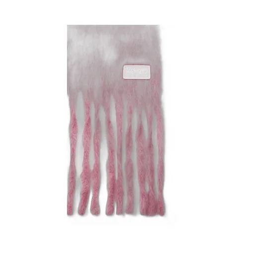 Kenzo Long Fringed Scarf