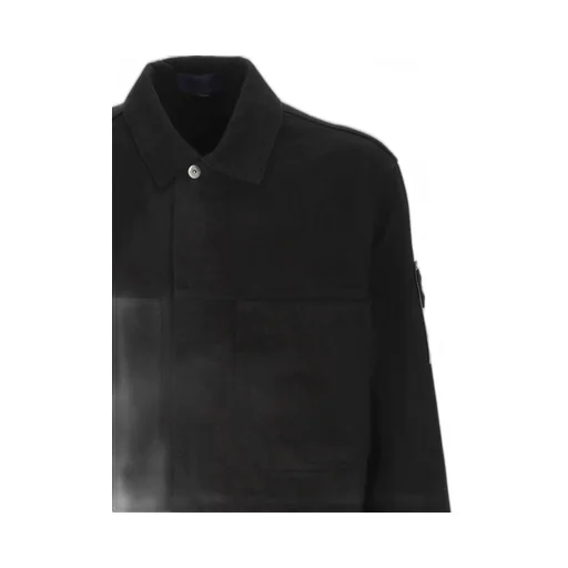 Stone Island Button Detailed Denim Jacket