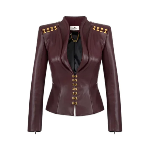 Elisabetta Franchi Hook-Detail Jacket