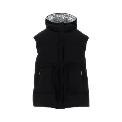 Herno Laminar Crinkle Metallic Gilet