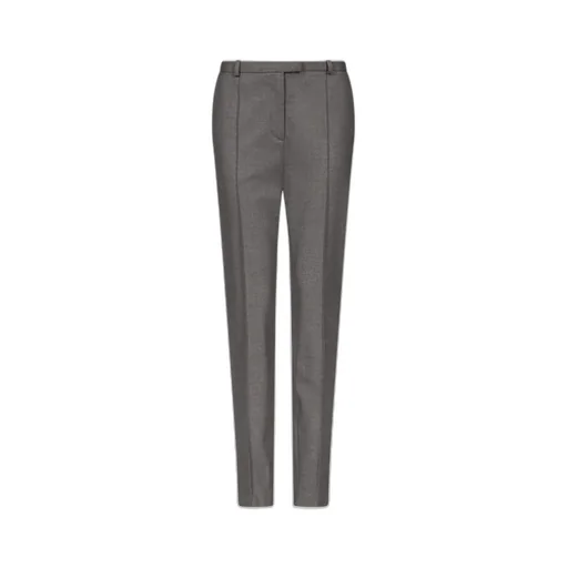 Malka Pleat-Front Fitted Trousers
