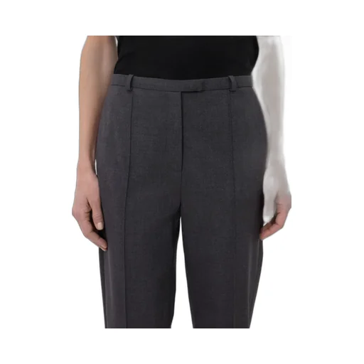 Malka Pleat-Front Fitted Trousers