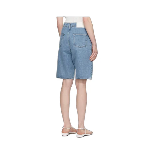 Belt Loop Denim Shorts