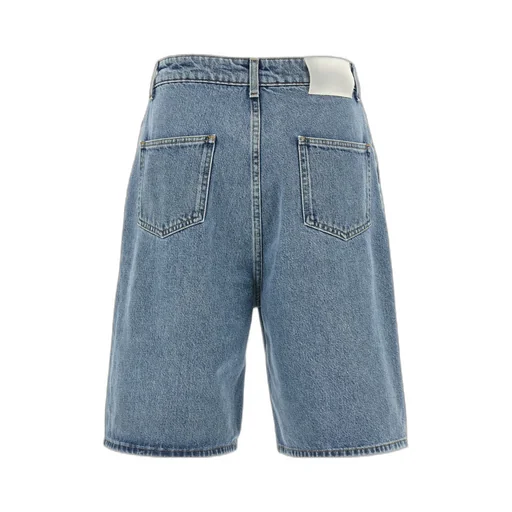 Belt Loop Denim Shorts