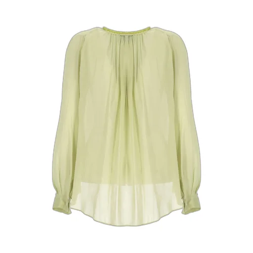 Forte Forte Pleated Button-Up Top
