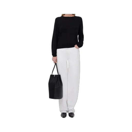 Angus Drop-Shoulder Ribbed Sweater