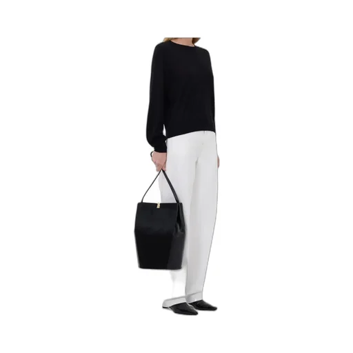 Angus Drop-Shoulder Ribbed Sweater