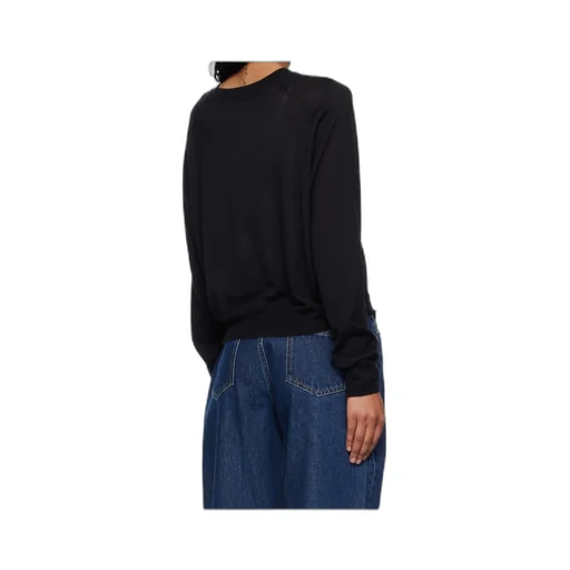Angus Drop-Shoulder Ribbed Sweater
