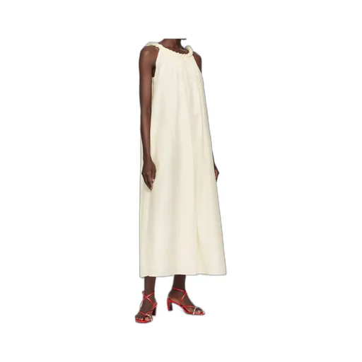 Kika Twisted-Detail Gathered Maxi Dress