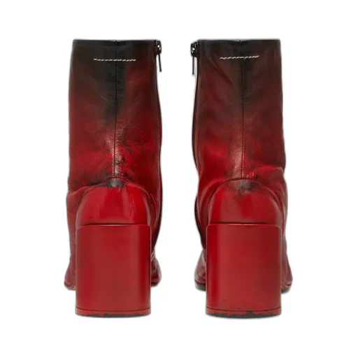 Mm6 Maison Margiela Zip-Up Ankle Boots