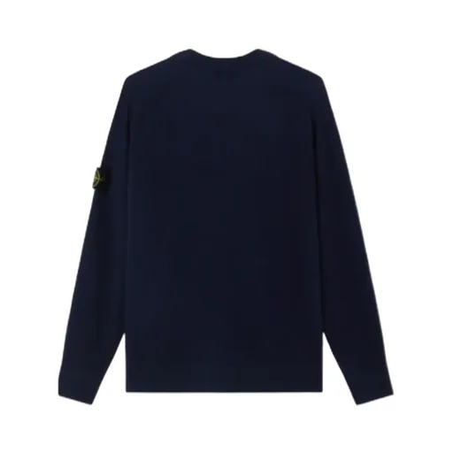 Cardigan With Reverse Stitch Details And Button Fastening