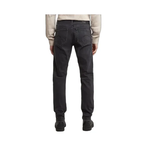 3301 Distressed Five-Pocket Jeans