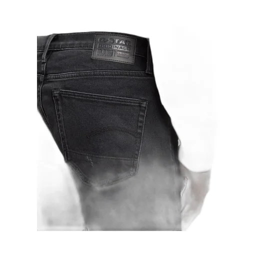 3301 Distressed Five-Pocket Jeans