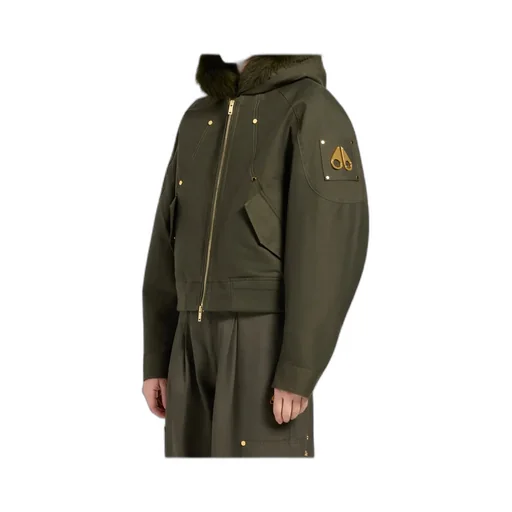 Moose Knuckles Down Zipped Jacket
