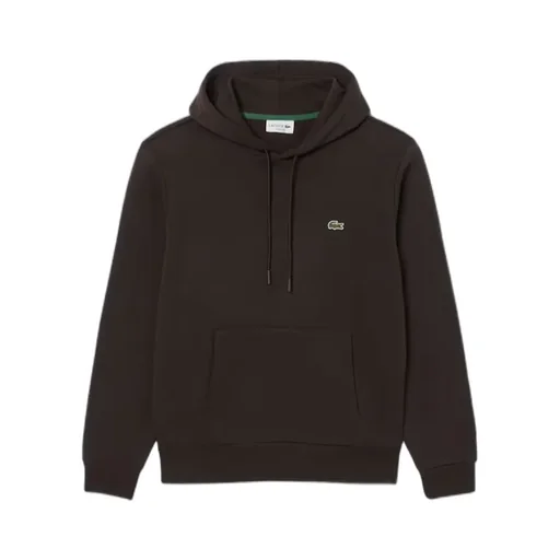 Lacoste Logo Embroidered Drawstring Hoodie