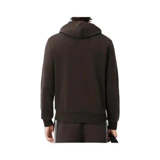 Lacoste Logo Embroidered Drawstring Hoodie