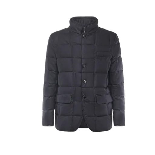 Fay Quilted Zip-Closure Coat
