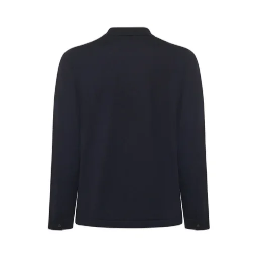 Zanone Virgin Wool Button-Up Shirt