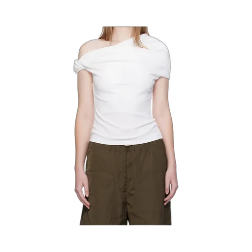 Ida One-Shoulder Draped Top