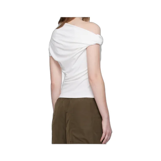 Ida One-Shoulder Draped Top