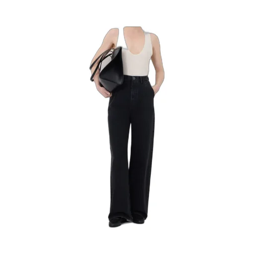 Attu Lds Pleated Jeans