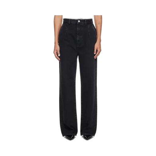 Attu Lds Pleated Jeans