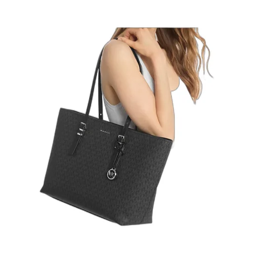 Michael Michael Kors Quinn Large Signature Logo Tote Bag