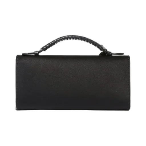 Falabella Braided-Handle Clutch Bag