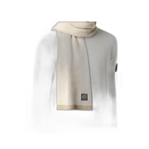 Stone Island Logo Patch Scarf