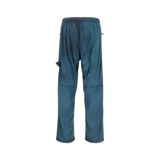 Stone Island Logo Patch Loose Fit Trousers