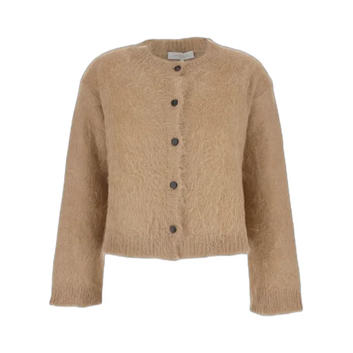 Antonelli Ribbed Crewneck Cardigan